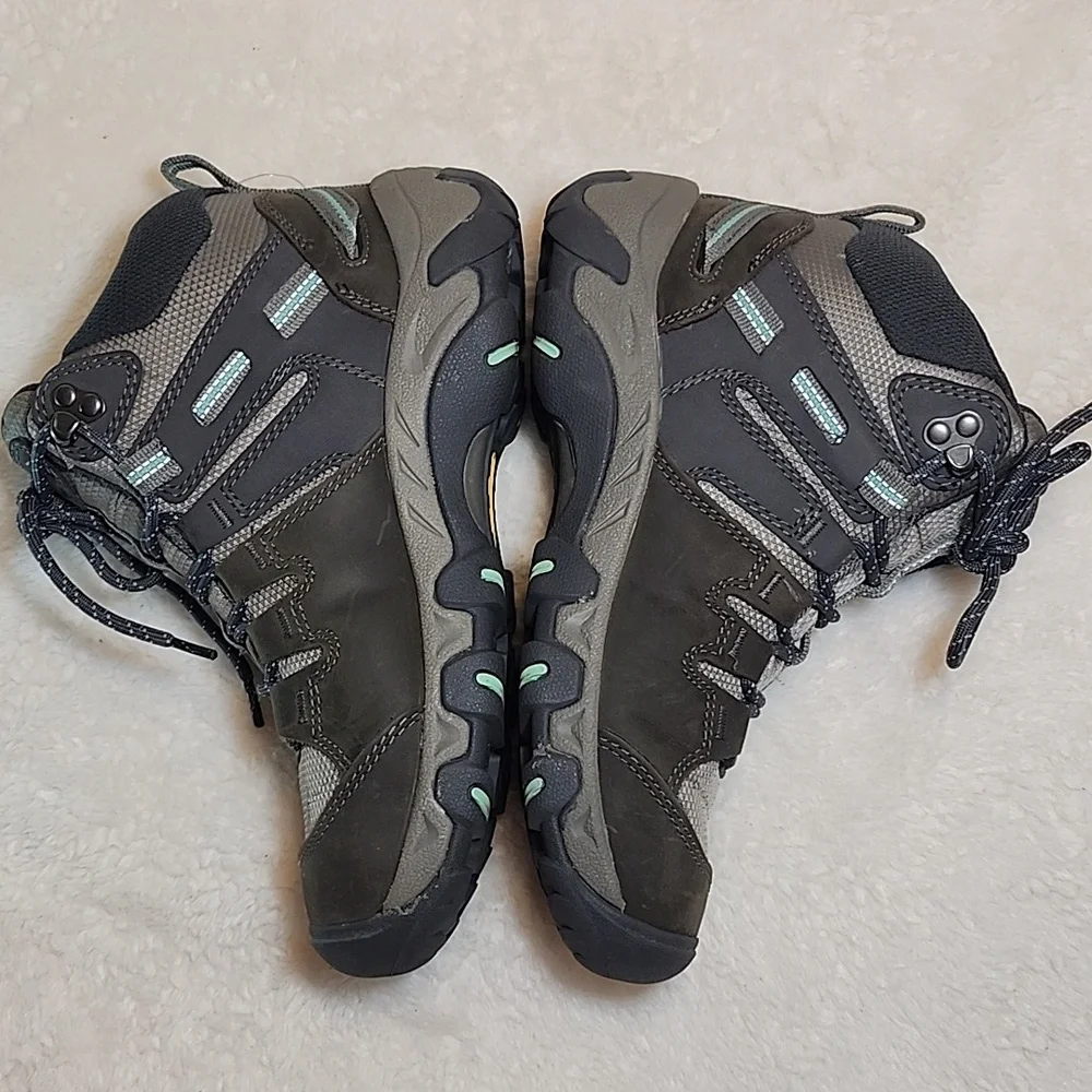 Keen Steens Mid Leather Waterproof Hiking Women's Outdoor  Boots Sz 6